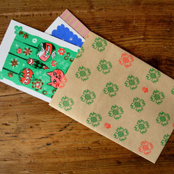 プチギフト用紙袋おまかせ5柄5枚入り　サイズ約縦19.5cm×横13.5cm 3枚目の画像