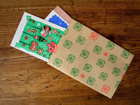 プチギフト用紙袋おまかせ5柄5枚入り　サイズ約縦19.5cm×横13.5cm 3枚目の画像