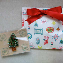＊送料込み＊クリスマスデザインの紙袋　5枚組 2枚目の画像