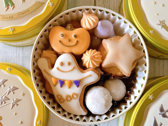 ハロウィンクッキー☆プリンス缶入り 3枚目の画像