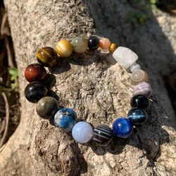Y sh様　特大シリーズ　20ミリ　♡美彩♡薬師瑪瑙　ブレスレット dcf905db4c9f631f21b280b038da86