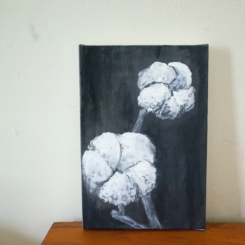 植物の油彩画 装飾フレーム付き 東谷 アートパネル 60×90cm 植物 （ グラフィックパネル