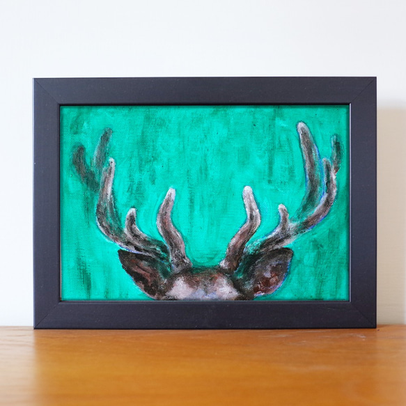 ガチョウの油絵　自作　額縁付き ガチョウの油絵 自作 額縁付き 0_53cce30761859e384f9dcc3318c7