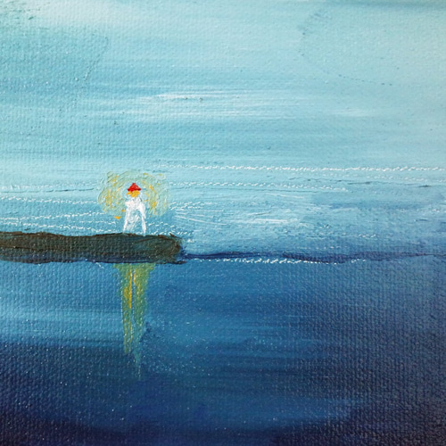 海の風景 油絵F3号