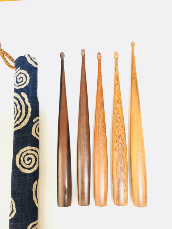 手作りの優しさ 木製耳かき／黒檀 バス・トイレ・洗面用品 井上木型