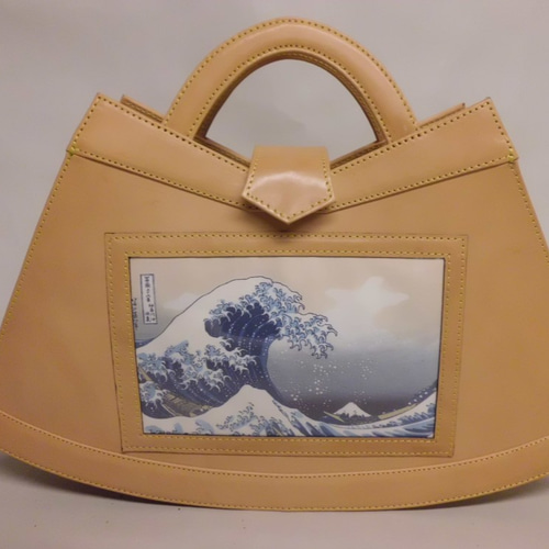 浮世絵バッグ ハンドバッグ キューロク 通販 11795733｜Creema