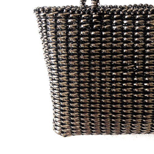 ワイヤーバッグ メタリックブロンズ【092-JYTBr】 ハンドバッグ  