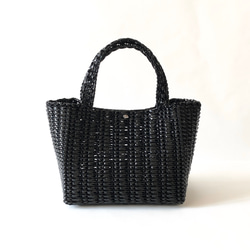 ハンドメイド雑貨 レース編みバック b.no.25 ハンドバッグ silky