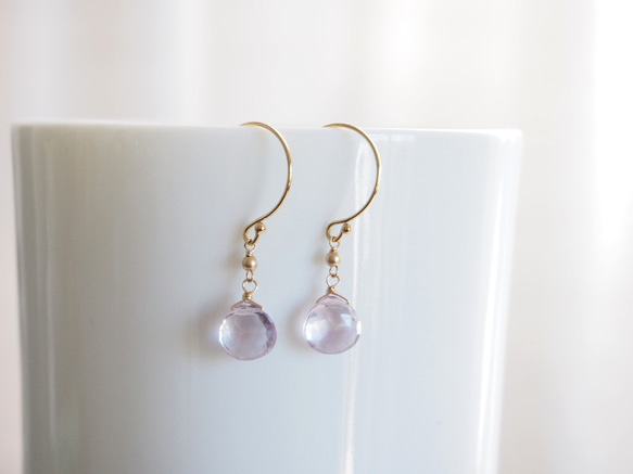 K14WG シトリン ピアス 《11月誕生石》 – jewelry-matsumoto