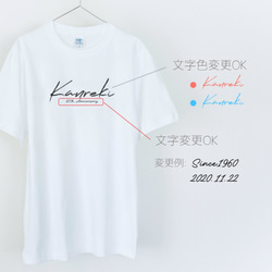 シンプルな還暦Tシャツ kanreki お揃い 還暦祝い プレゼント_T036 4枚目の画像