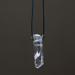 マニハール・ヒマラヤ水晶/一粒の鉱物ネックレス262 9枚目の画像