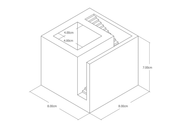 第壹號作品_水泥盆器 第3張的照片