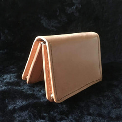 Veather植鞣牛革名片夾／Card case／カードケース 第1張的照片