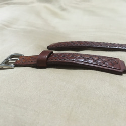 Veather植鞣牛革錶帶/Watch band/made by order 第3張的照片