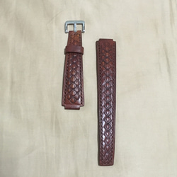 Veather植鞣牛革錶帶/Watch band/made by order 第4張的照片