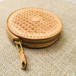 Veather手作牛皮零錢包/Handmade Leather Coin Purse/ゼロの財布 第6張的照片