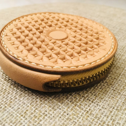 Veather手作牛皮零錢包/Handmade Leather Coin Purse/ゼロの財布 第7張的照片