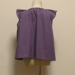 【子供服セット販売】120サイズ パープルブラウス、ワンピースのセット 6枚目の画像