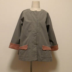 【子供服セット販売】150サイズ 春コートとワンピースのセット 4枚目の画像