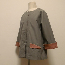 【子供服セット販売】150サイズ 春コートとワンピースのセット 5枚目の画像