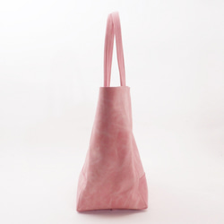 &lt;即時發貨&gt; Machi L Tote (Fuchsia) 100% RealLeather/意大利單寧/牛皮/T0 第4張的照片