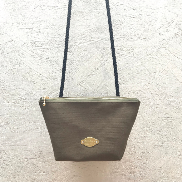 FUKURAFT / Japanese Canvas Shoulder Bag / KHA (FR-0007) 3枚目の画像