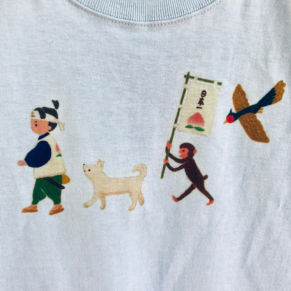 「桃太郎」Tシャツ 2枚目の画像