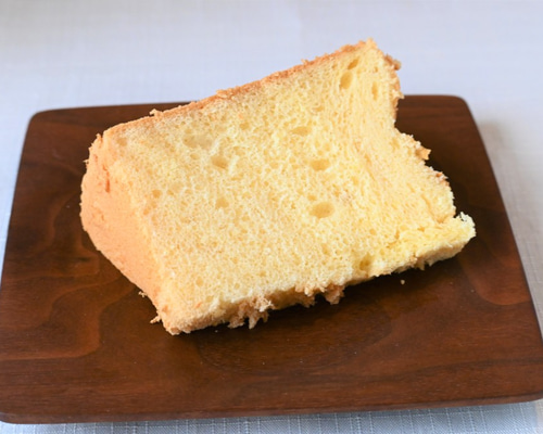 たまご屋さんのふわふわ・しっとり 米粉シフォンケーキ【 レモン