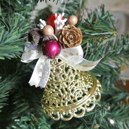 vintage bell ornament ❀ お菓子のような可愛い ベル 【チョコメル