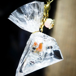 お祭りの様な金魚ストラップ 3枚目の画像