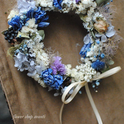 TATOEBA WREATH～使い方はあなた次第★例えばリース！<blue> 4枚目の画像