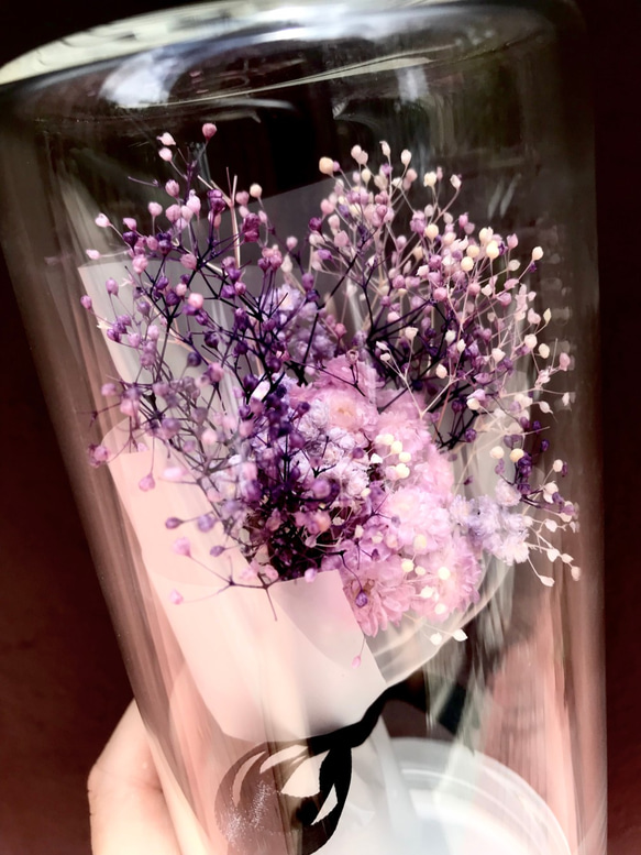 < Bottle Bouquet >。花束樽_Violet 第2張的照片