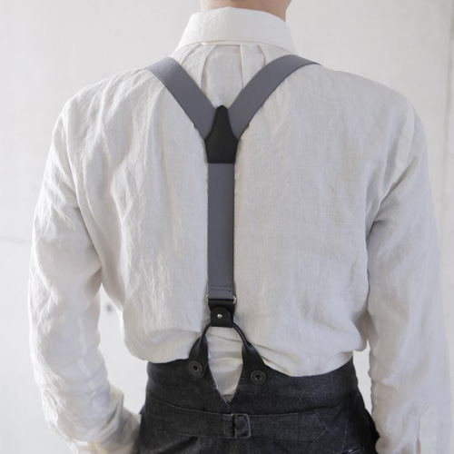 30mm Classic Suspender Greyクラシックサスペンダーグレー その他
