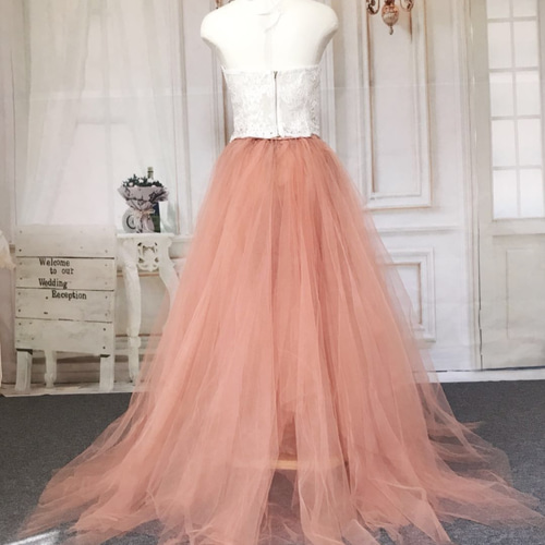 セパレートドレス、チュールスカート、オーバースカート ドレス Your  