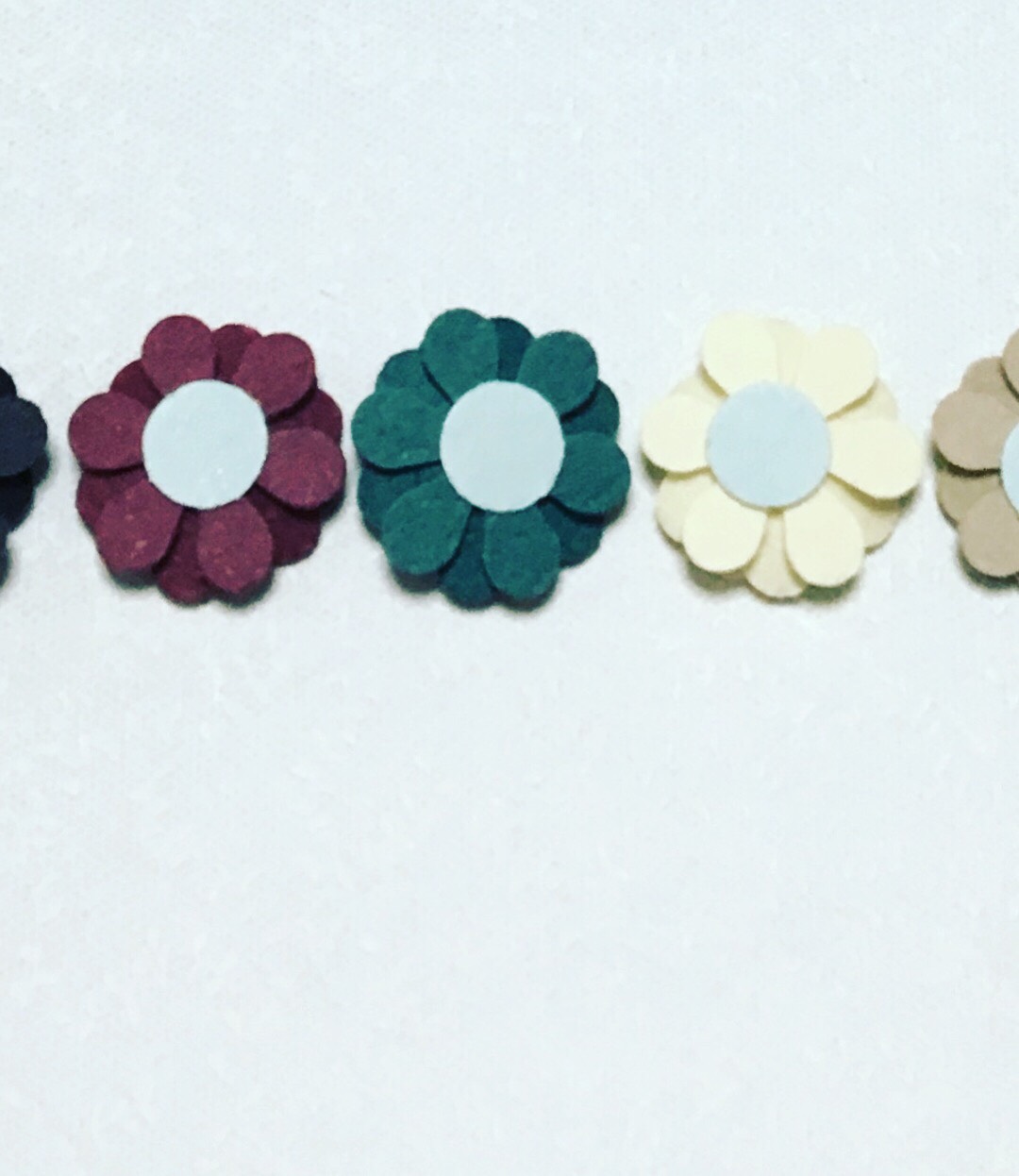 手書き サンキューカード 100枚☆匿名配送 恐ろしかっ さくらんぼ 花