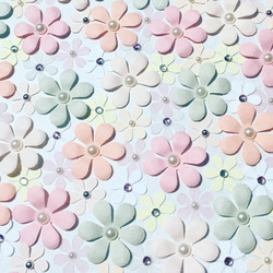 桜 色紙デコ 寄せ書き クラフトパンチ アルバム素材 卒園 卒業 入園