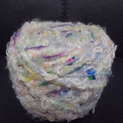 オリジナル毛糸☆カラフルループ♫ 2枚目の画像