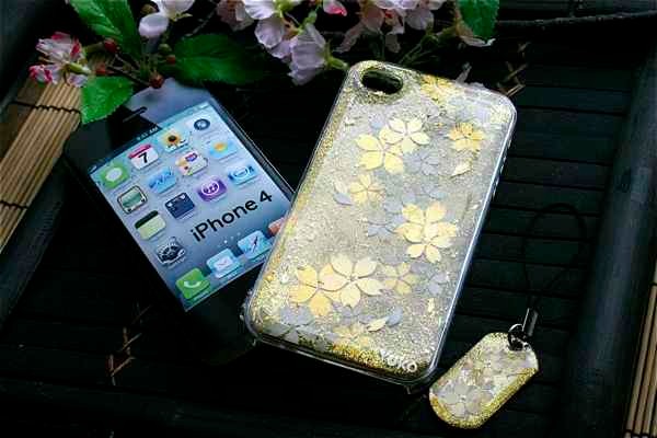 全機種の制作可能！【送料無料】匠の技！和柄スマホケース「粉」