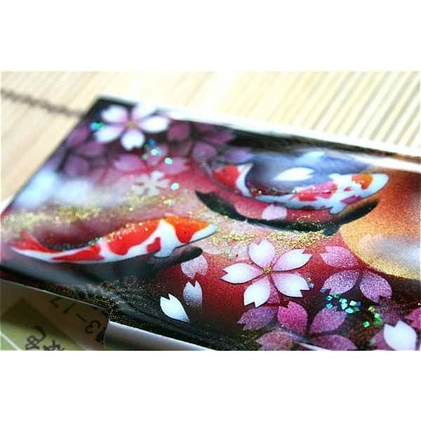 【送料無料】匠の技！和柄名刺入れ「雨」和風カードケース