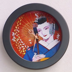【日本藝妓】L號時鐘 第1張的照片
