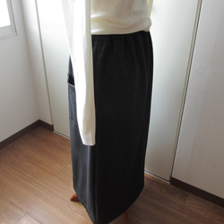 ゆったりめのストレッチのスカート 2枚目の画像