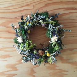Dry Flower Wreath ~gift from forest~2 3枚目の画像