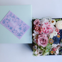 Preserved Flower Box Arrangement ~母の日限定~ 2枚目の画像