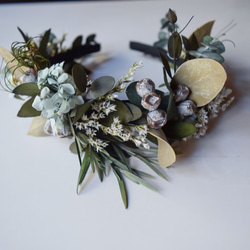 《送料無料》list bouquet&Head Dress&Boutonniere ~ST blue~ 6枚目の画像