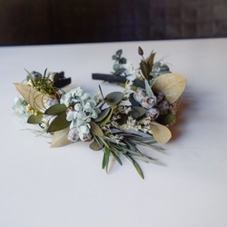 《送料無料》list bouquet&Head Dress&Boutonniere ~ST blue~ 7枚目の画像