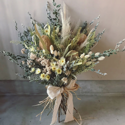 ドライフラワーブーケ&ブトニア ドライフルーツ ブーケ
