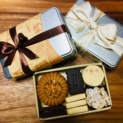 creema初出品！素材にこだわるクッキー缶【ミニ】 2枚目の画像