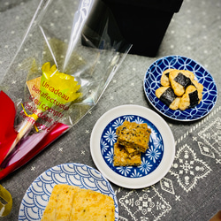 おつまみクッキー3種　父の日ギフトにも！ 1枚目の画像