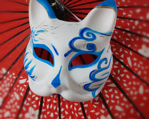 【抽選限定品】だいにぐるーぷ　Not found  狐のお面 0_c35686a473d948444b5337d3c0e5