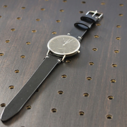 [オーダーメイド]　最高級ブライドルレザー　腕時計ベルト 2枚目の画像